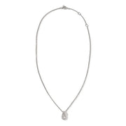 JOHN HARDY Surf Silver Diamond Pendant Necklace